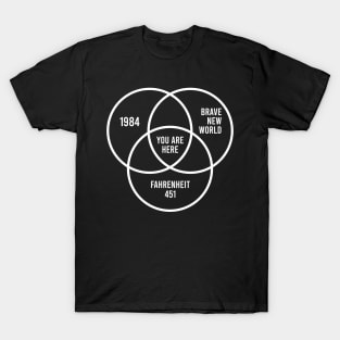 1984 Brave New World - The Fahrenheit 451 Conspiracy T-Shirt